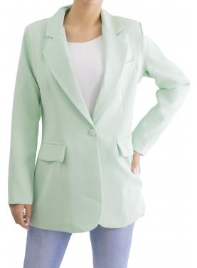 Blazer over con bottone "Lory"
